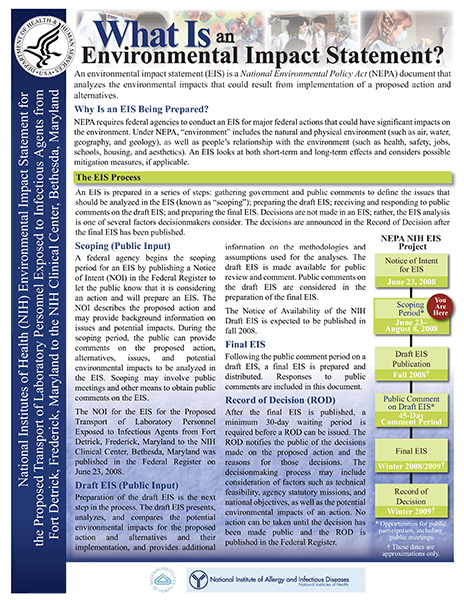 EIS flyer